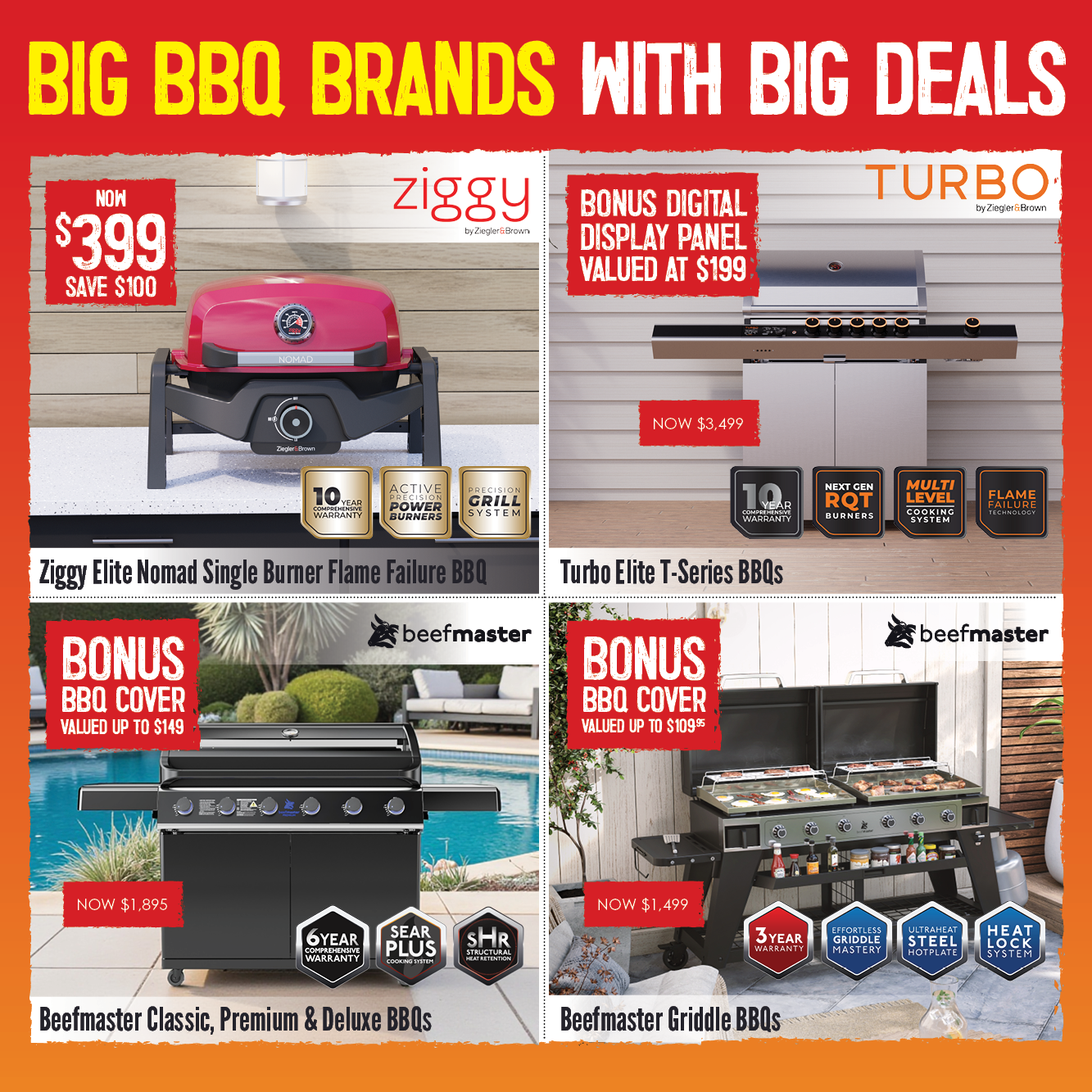 Big BBQ Brands with Big Deals | Shop Now